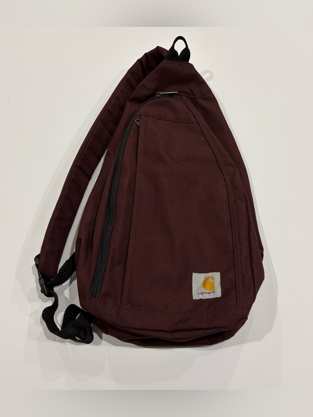 Carhartt Sling Bag Crossbody Backpack Burgundy Maroon Adjustable Chest Pack